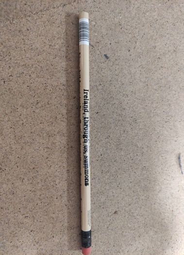 Eire 1916-2016 pencil with rubber