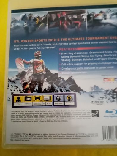 Winter Sports The Great Tournament 2010 PlayStation 3 Ps3 Games Original