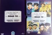 Road To (Singapore, Zanzibar, Morocco, Utopia) Bing Crosby, Dorothy Lamour &amp; Bob Hope (4 Movie Boxset With Artcards) [4xDVD Movies]