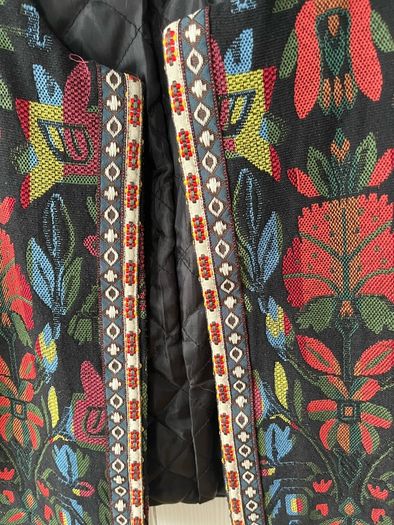 Quilted bolero jacket