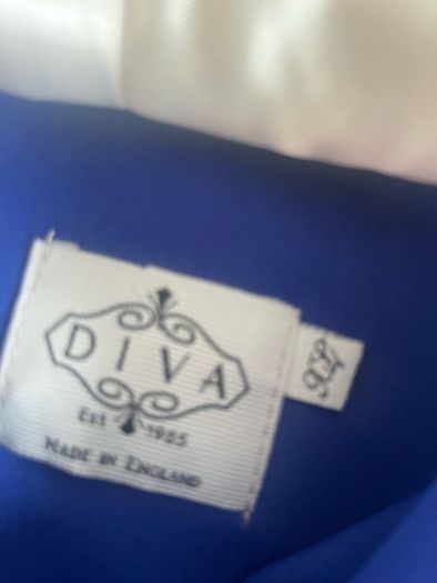 Diva Catwalk Royal  Blue Dress