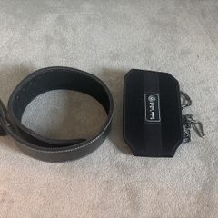 Powerlifting Belt + Weighted Belt