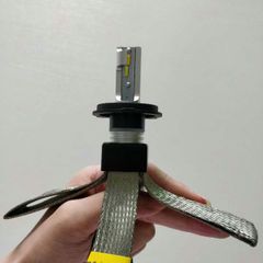 2pcs H4 3 Color 60W 9600Lm Headlight 6000K/4300K/3000K 12V Yellow Fog Lights for car Brightest Led Lamp Copper Cooling Led lights