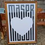 Vintage Collectible MASER Signed Abstract Picture Image 5
