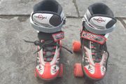 Childrens Roller Boots Approx Size 12 - Size 2