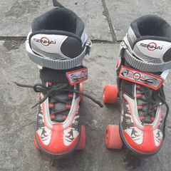 Childrens Roller Boots Approx Size 12 - Size 2