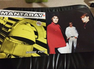 Mantaray Some pop lp yellow vinyl Britpop