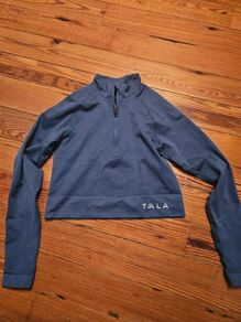 TALA crop half zip brand new