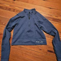 TALA crop half zip brand new