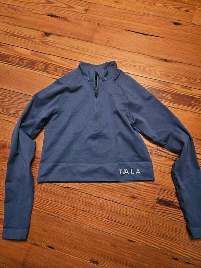 TALA crop half zip brand new