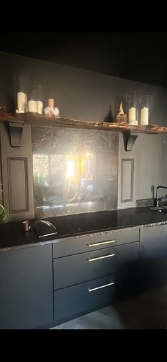 splashback granite/quartz