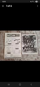 The Wizard Of Oz Press Sheet And Photo