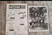The Wizard Of Oz Press Sheet And Photo