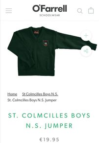 St Colmcilles BNS jumper