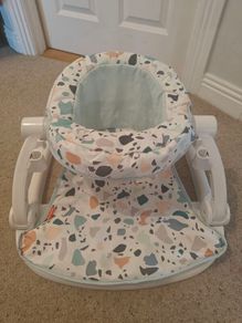 Sit me up floor seat with tray