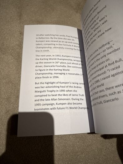 Max Verstappen Formula 1 Book by Jackson Carter