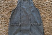 Girls denim dress age 9-10 excellent condition!