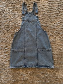 Girls denim dress age 9-10 excellent condition!