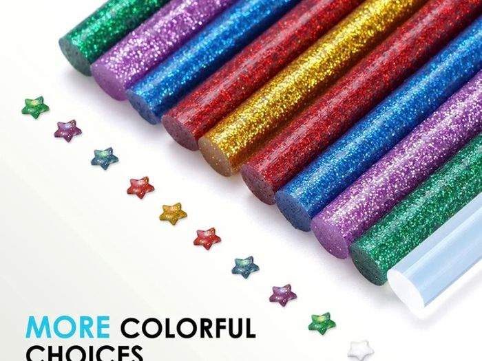Hot Glue Gun Mini Glue Gun - Fireproof Hot Glue Gun for Crafting with 30pcs Glue Sticks Fabric Glue Gun Fireproof for DIY Handicrafts and Repair (FREE POSTAGE)