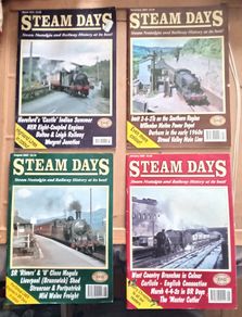 Thirteen Steam Train Magazines