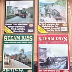 Thirteen Steam Train Magazines