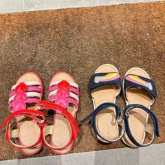 Girls sandals Size 12 M&S 2 pairs