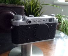 Vintage FED-2 Dzerzhinskiy Zorki Shutter, 35mm Film Camera, Highly Collectible Refurbished Fully Working Condition Cla D, 023017