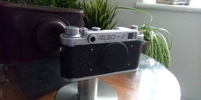 Vintage FED-2 Dzerzhinskiy Zorki Shutter, 35mm Film Camera, Highly Collectible Refurbished Fully Working Condition Cla D, 023017