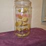 Vintage French made glass biscuit jar Image 2