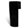 Ceramic Stand Bathroom Sink Basin Faucet/Overflow Hole Black Round Image 6