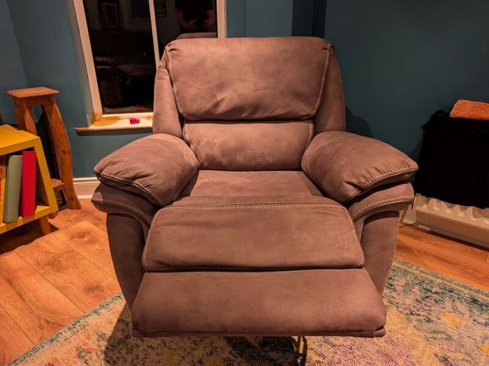Recliner Sofa Set; 2 Seater Sofa and 2 Recliner Armchairs