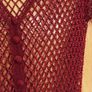Vintage WHISTLES Beaded Crochet Cardigan & Strappy Cocktail Dress Image 3
