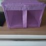 Purple Storage Boxes/ Collapsible Storage Cubes 22 x 34 x 16cm Image 3