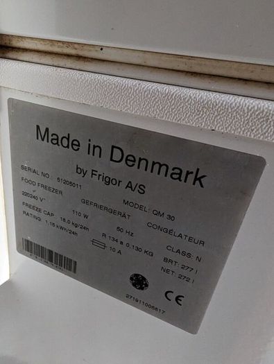 Large chest freezer