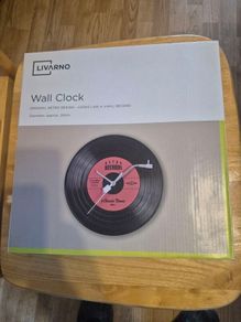 Livarno Record Wall Clock