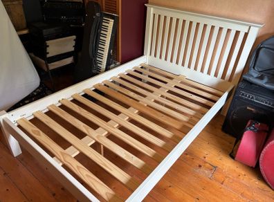 Double Bed Wooden Frame