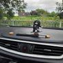 Sliding Panda Skateboard Car Dashboard Ornament Image 2
