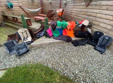 Bugaboo cameleon fabrics in swords
