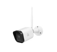 DELTACO Smart Home Smart IP Security Camera - Outdoor IP65-2MP 1080p - ONVIF/RTSP - Wifi - App - Long Range Antenna - White