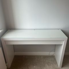 White Ikea vanity unit