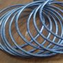 Sparkling Blue Bracelets. Image 4