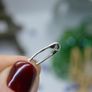 925 Sterling Silver Safety Pin Image 2