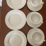 White Porcelain Tea for 3 Setting Image 4