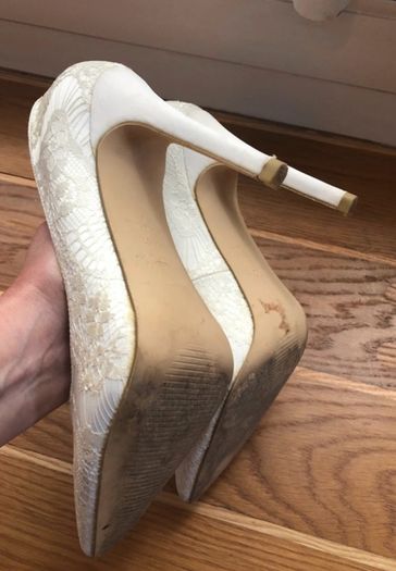 new look ivory heels