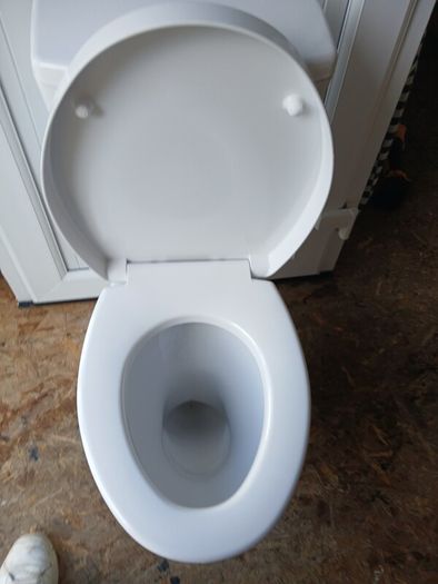 toilet and cistern