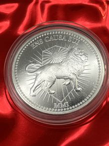 1oz Fine 999 Silver Bullion John Wick Round.