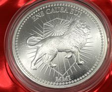 1oz Fine 999 Silver Bullion John Wick Round.