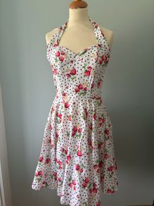 halter neck dress