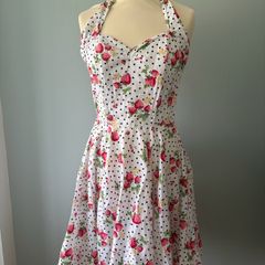 halter neck dress