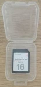 MMC 16GB Multi media card CANON Genuine sdcard size